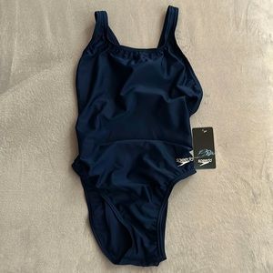 NEW Speedo Navy 1piece swimsuit womens